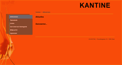 Desktop Screenshot of kantine.biz